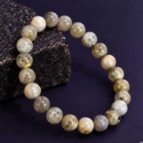 Natural Labradorite Gemstone Bracelet