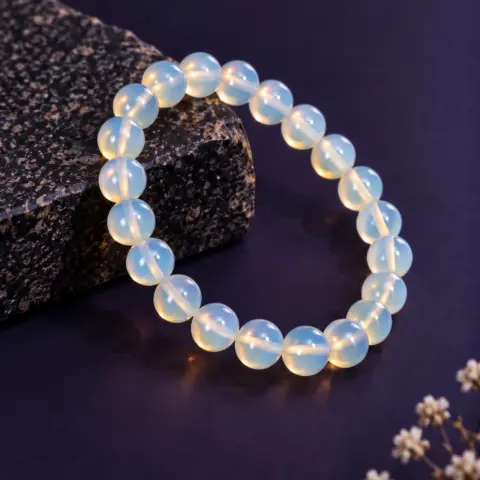 LUMINOUS OPALITE CRYSTAL BRACELET