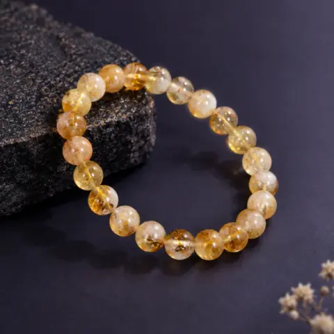 NATURAL CITRINE ABUNDANCE BRACELET (MERCHANT'S STONE)