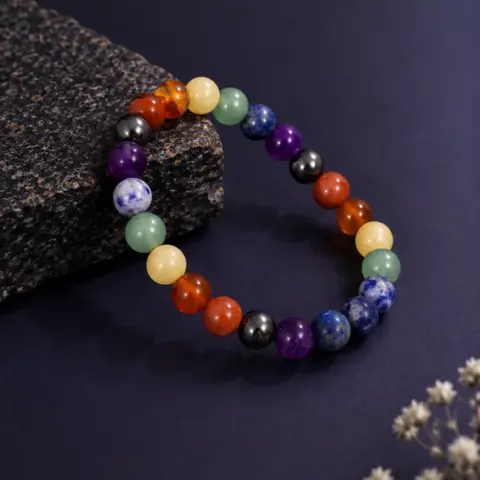 NATURAL SEVEN CHAKRA (7 CHAKRA) HARMONY & HEALING BRACELET