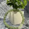 NATURAL GREEN AVENTURINE BRACELET (THE STONE OF OPPORTUNITY)